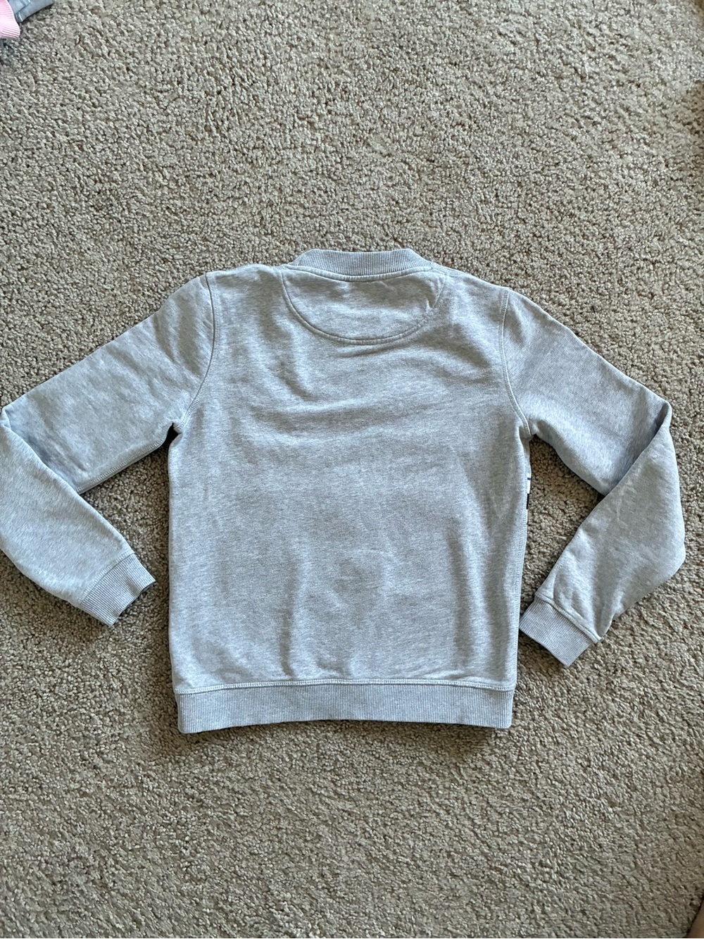 KENZO Women’s Light Gray  Embroidered Tiger Logo Sweatshirt - Picture 7 of 16